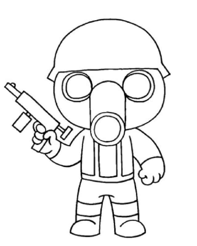 29 Roblox Piggy Coloring Pages Printable For Free